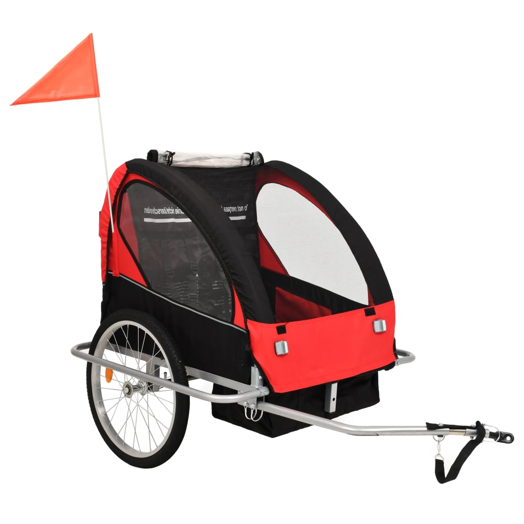 2-In-1 Fahrradanhänger Und Kinderwagen