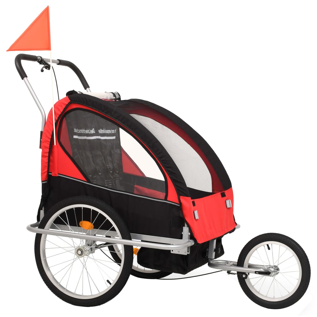 2-In-1 Fahrradanhänger Und Kinderwagen