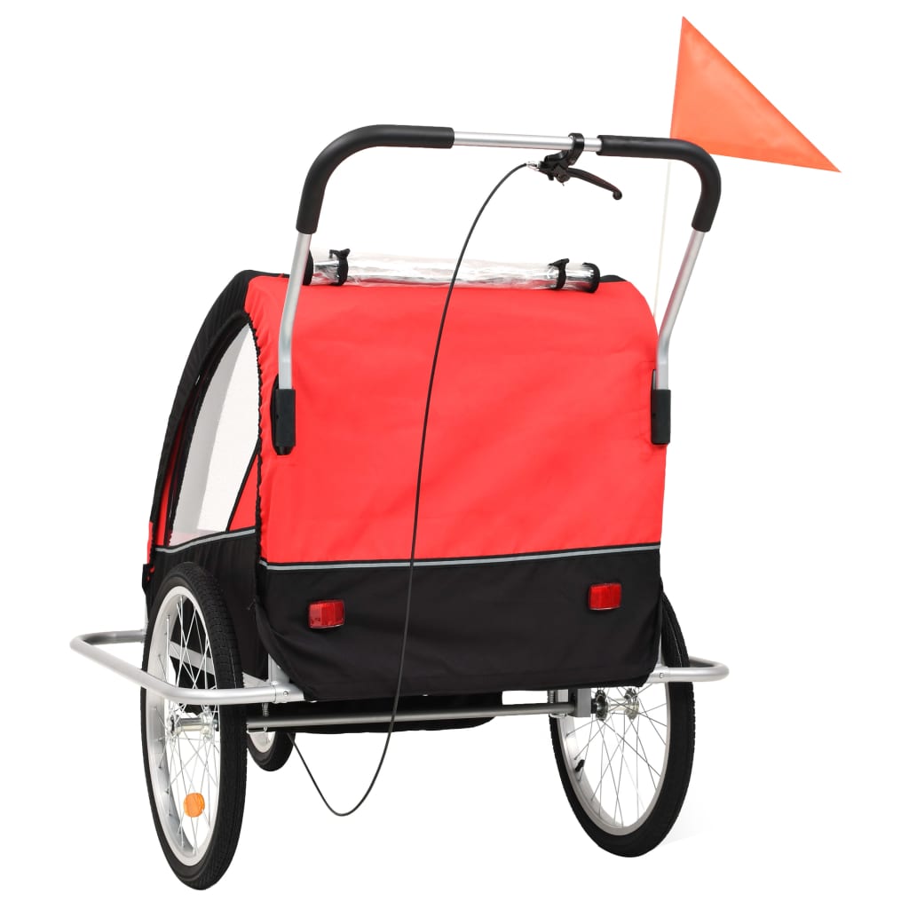 2-In-1 Fahrradanhänger Und Kinderwagen