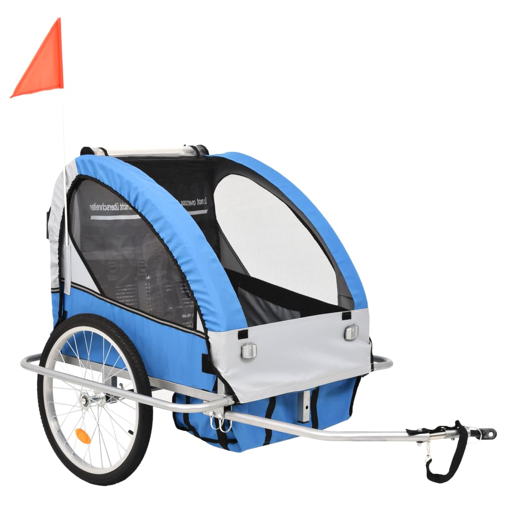 2-In-1 Fahrradanhänger Und Kinderwagen