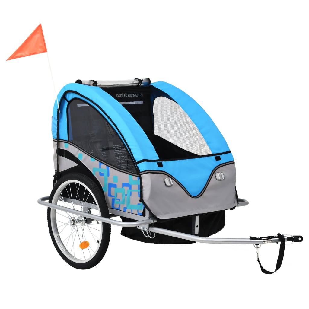 2-In-1 Fahrradanhänger Und Kinderwagen