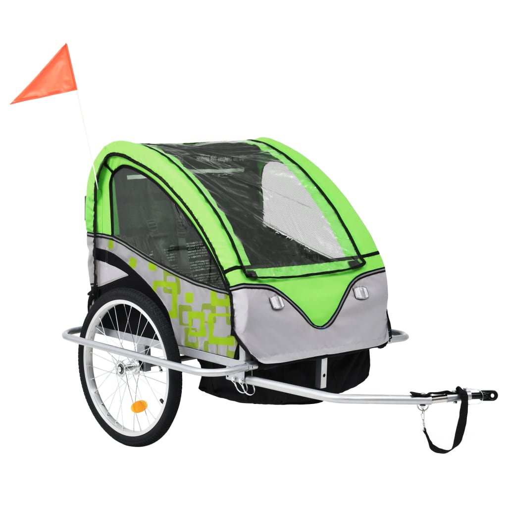 2-In-1 Fahrradanhänger Und Kinderwagen