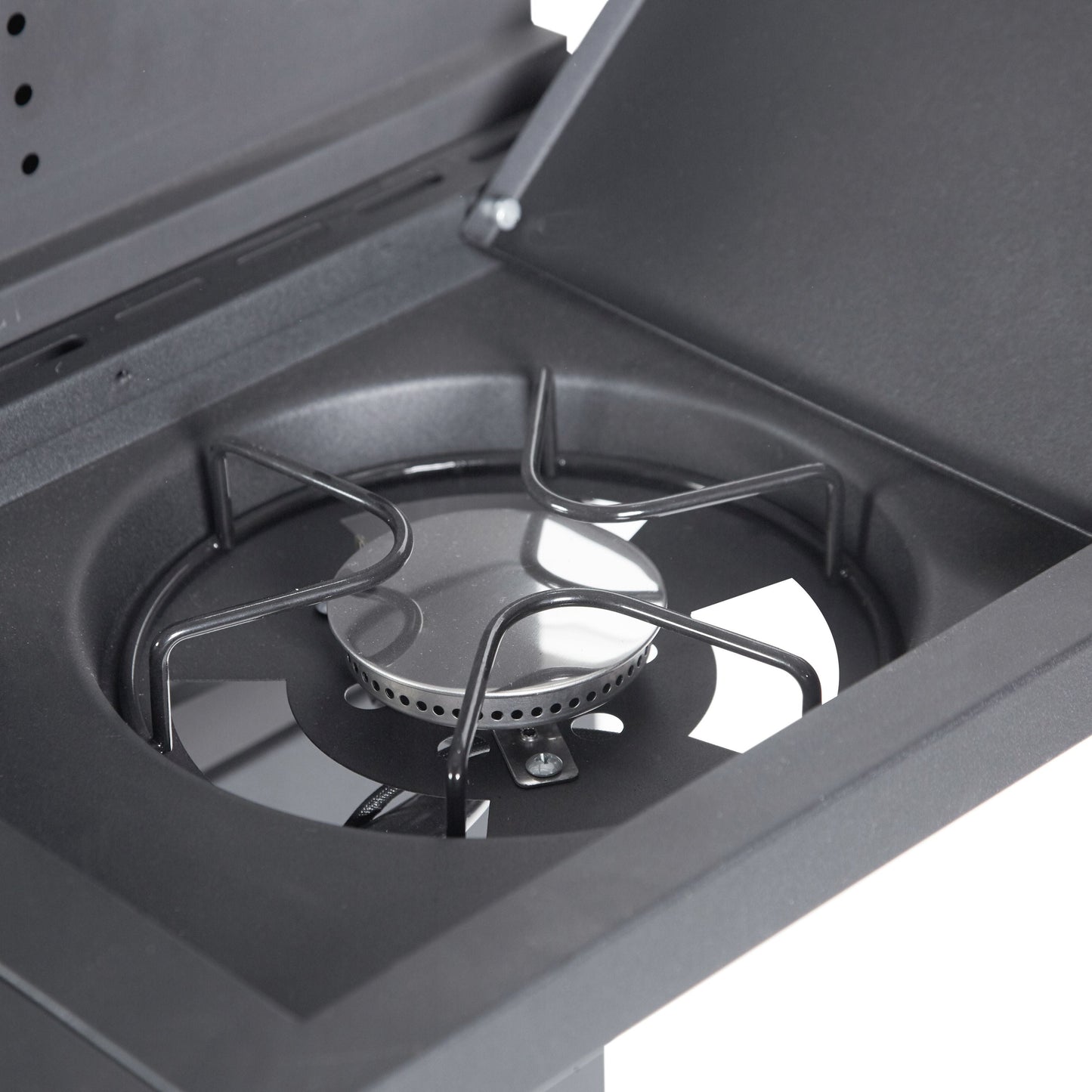 Edelstahl BBQ Gasgrill mit 5 Brennern